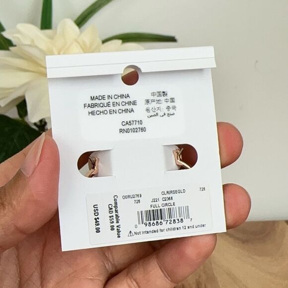 NWT Kate Spade Full Circle Huggies - Picture 5 of 6